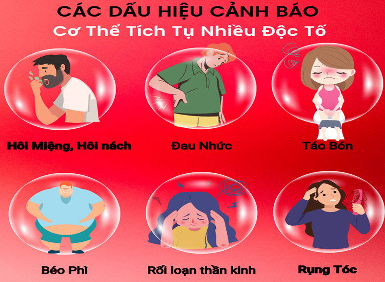 ĐỘC TỐ CÓ TRONG CƠ THỂ